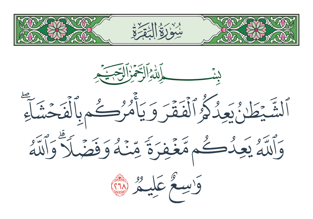  سورة البقرة الآية رقم 268