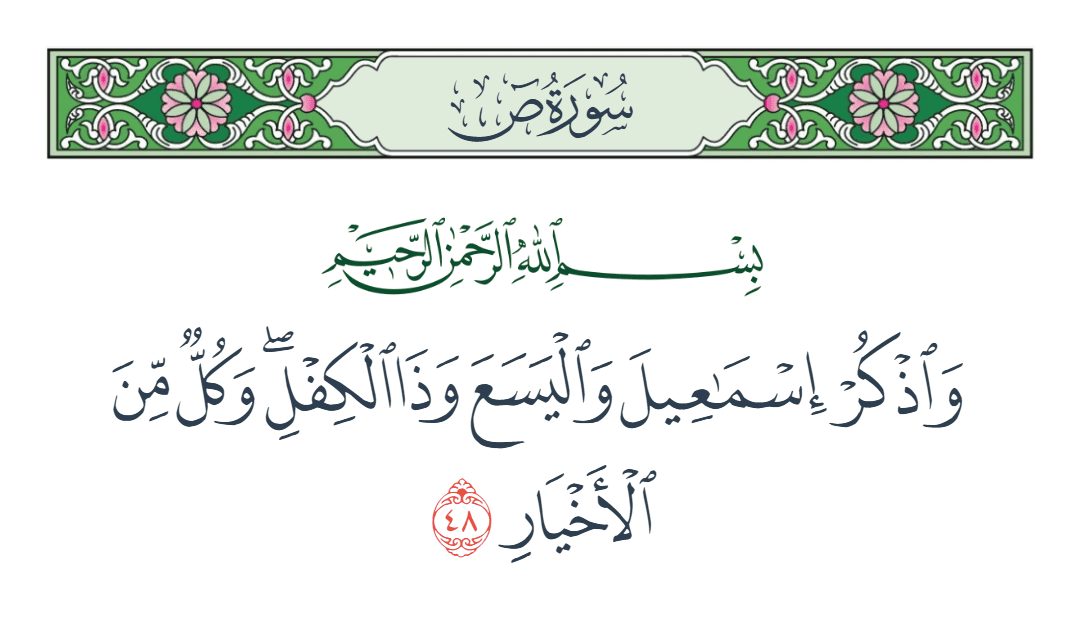  سورة ص الآية رقم 48