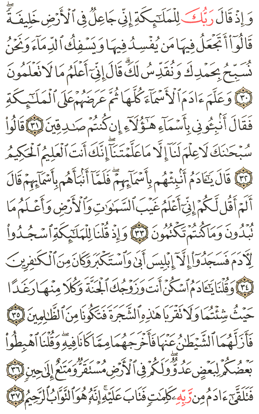 Page No  6  The Noble Quran  