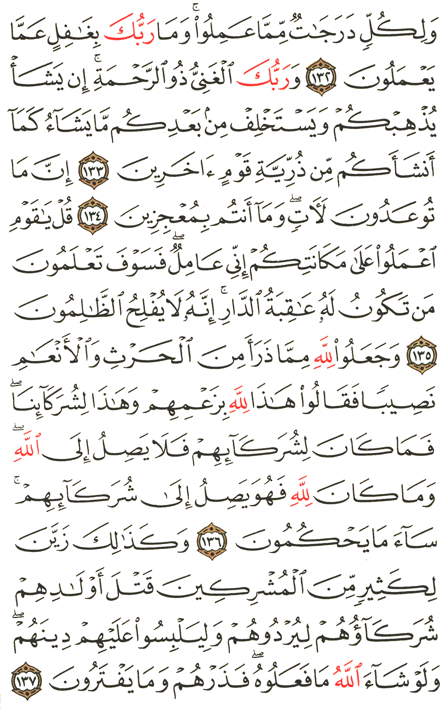الصفحة رقم 145 من القرآن الكريم مكتوبة من المصحف