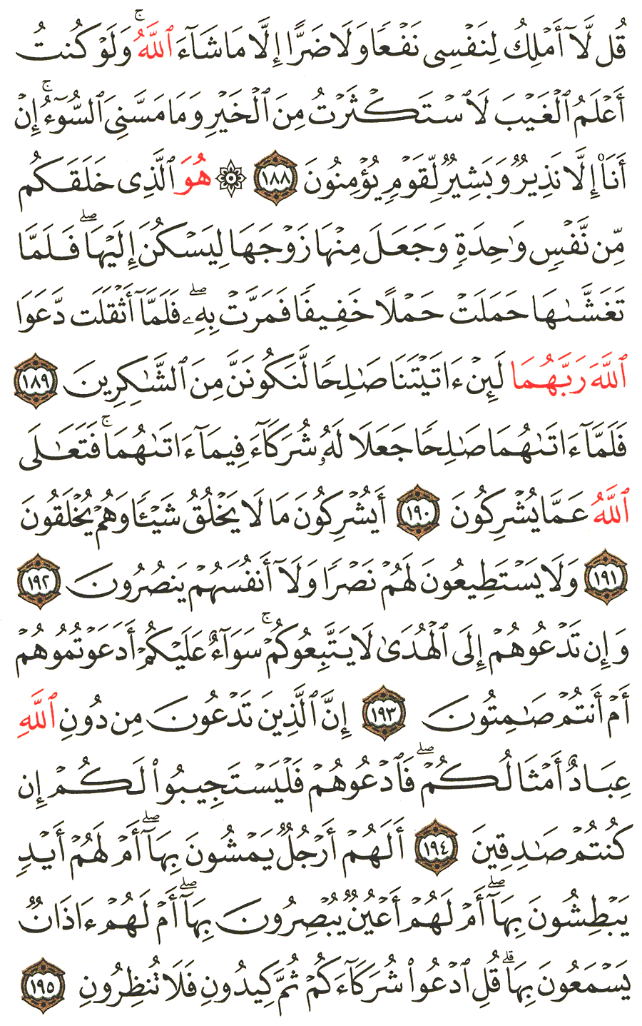 الصفحة رقم 175 من القرآن الكريم مكتوبة من المصحف
