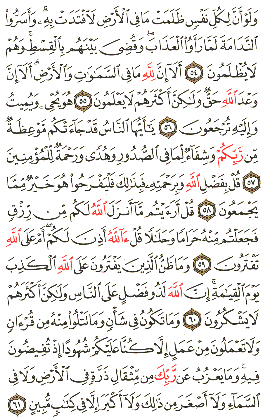 Page No 215   The Noble Quran  