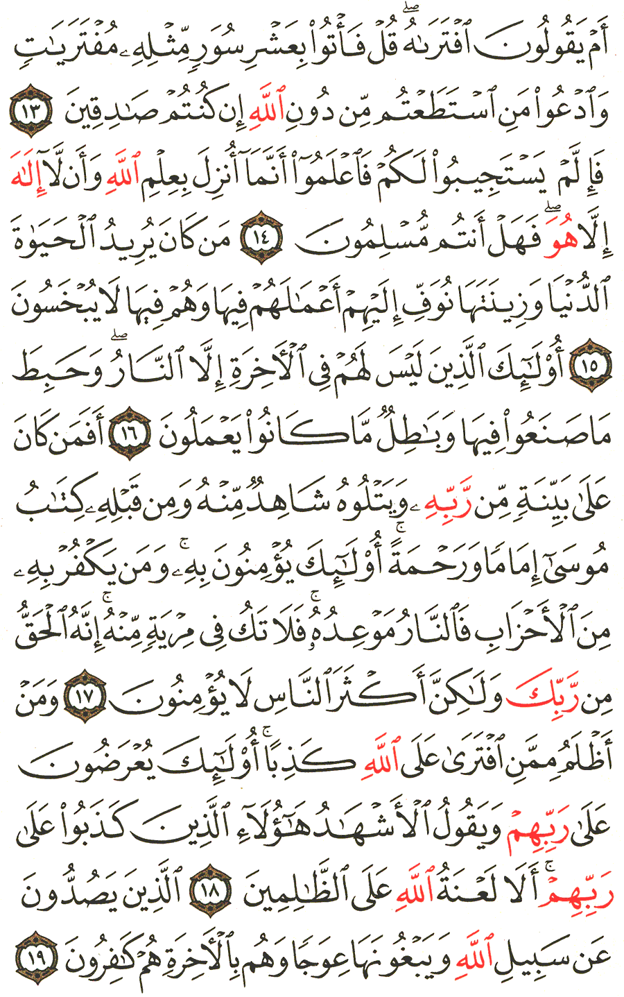 Page No 223   The Noble Quran  