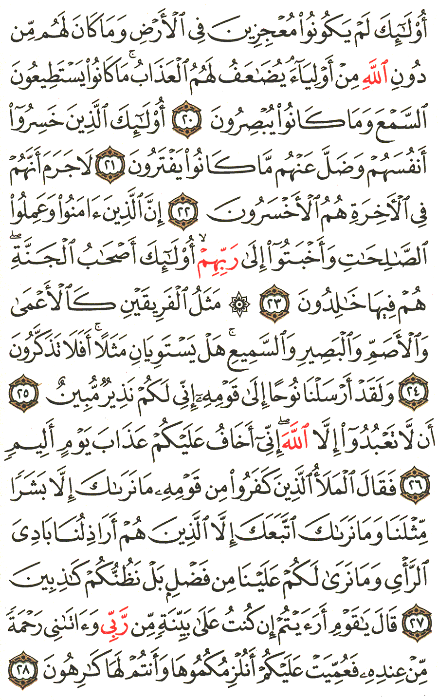 Page No 224   The Noble Quran  
