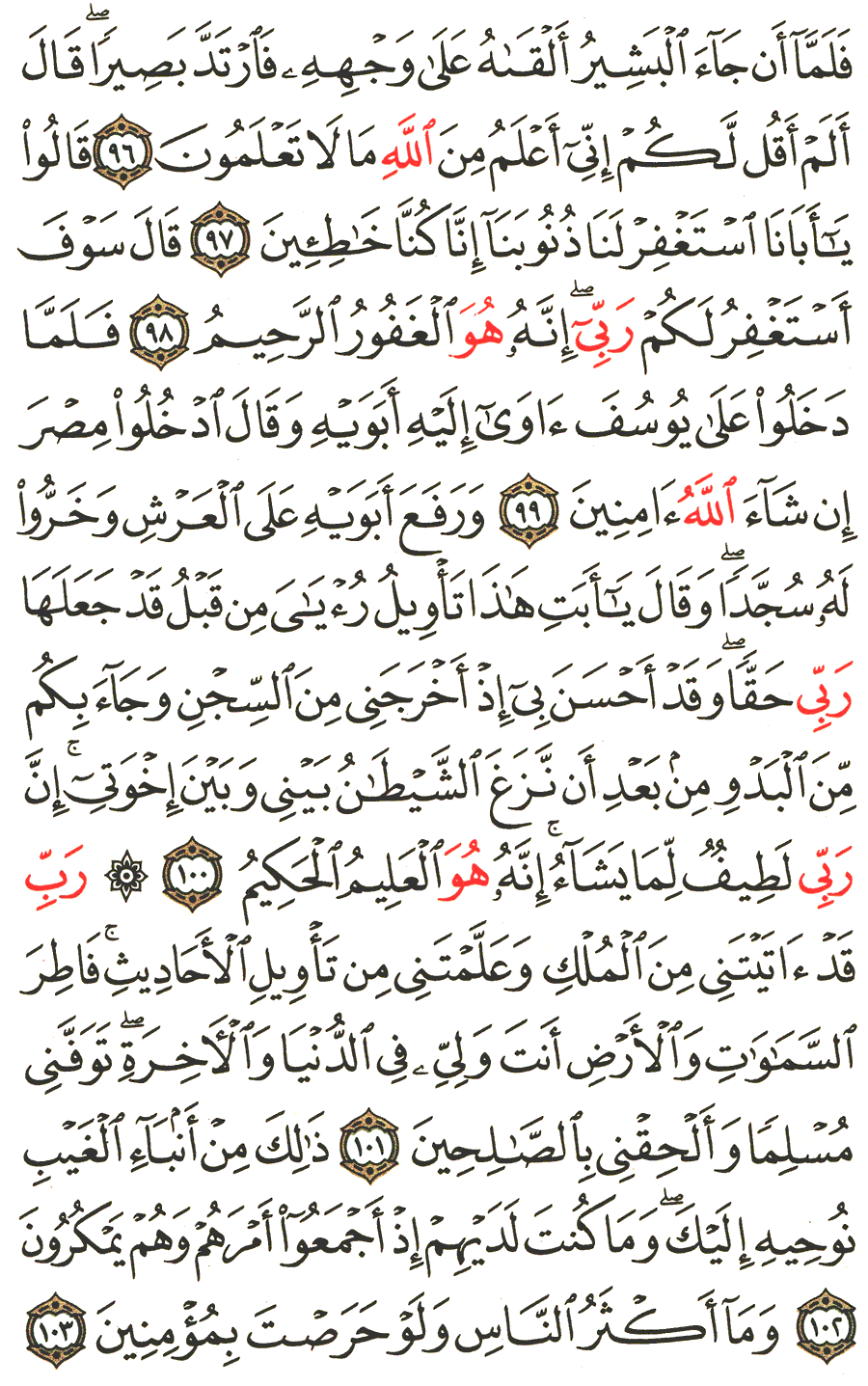 Page No 247   The Noble Quran  