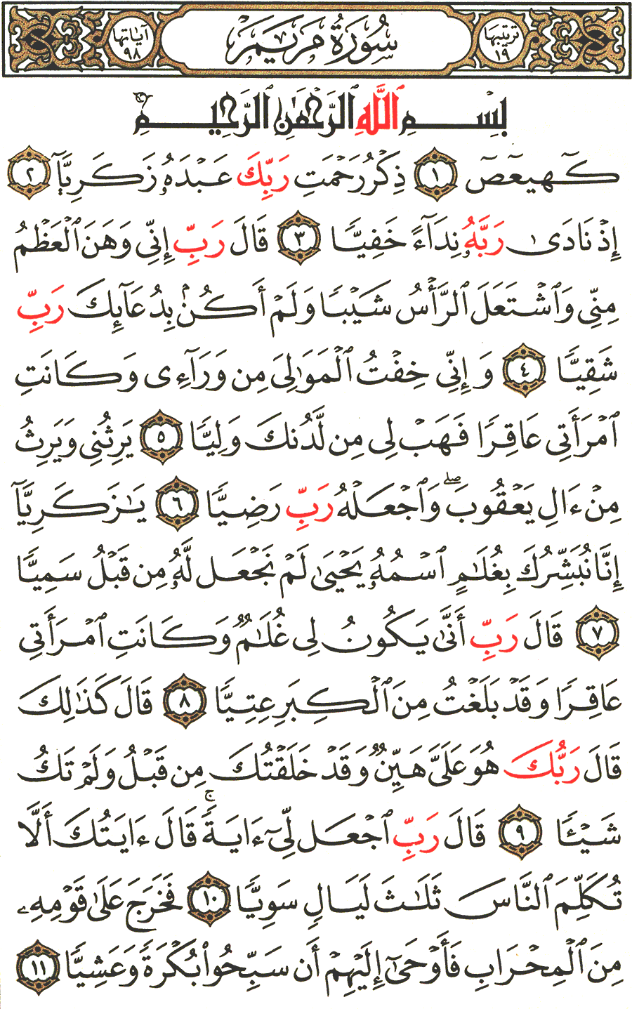 Page No 305   The Noble Quran  