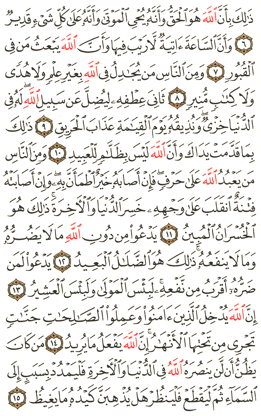 الصفحة رقم 333  من القرآن الكريم مكتوبة من المصحف