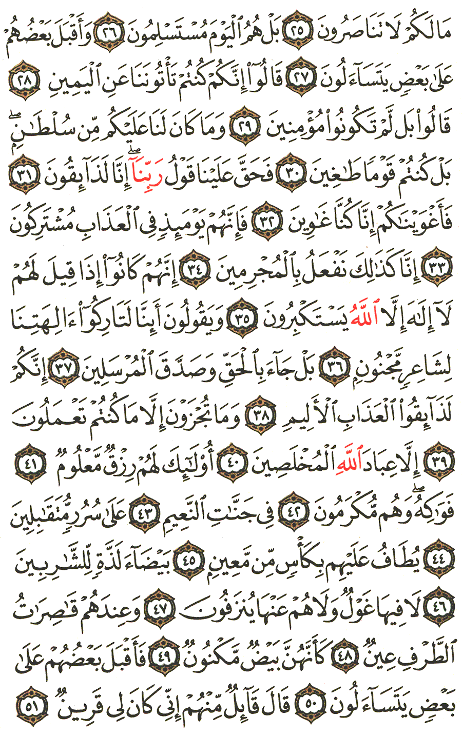 Page No 447  The Noble Quran  