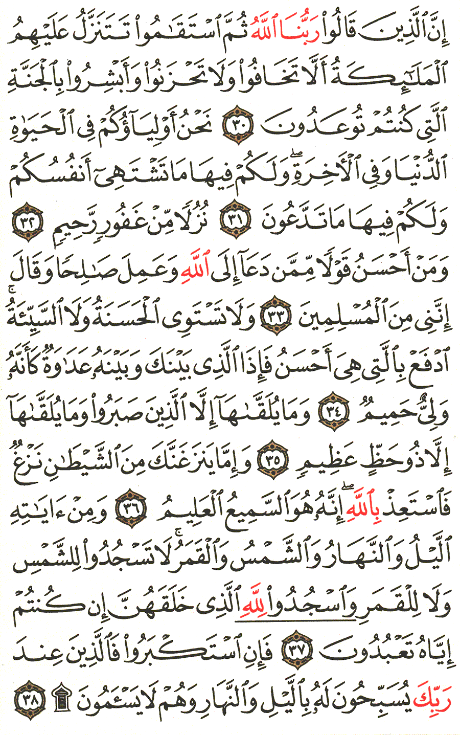 Page No 480  The Noble Quran  