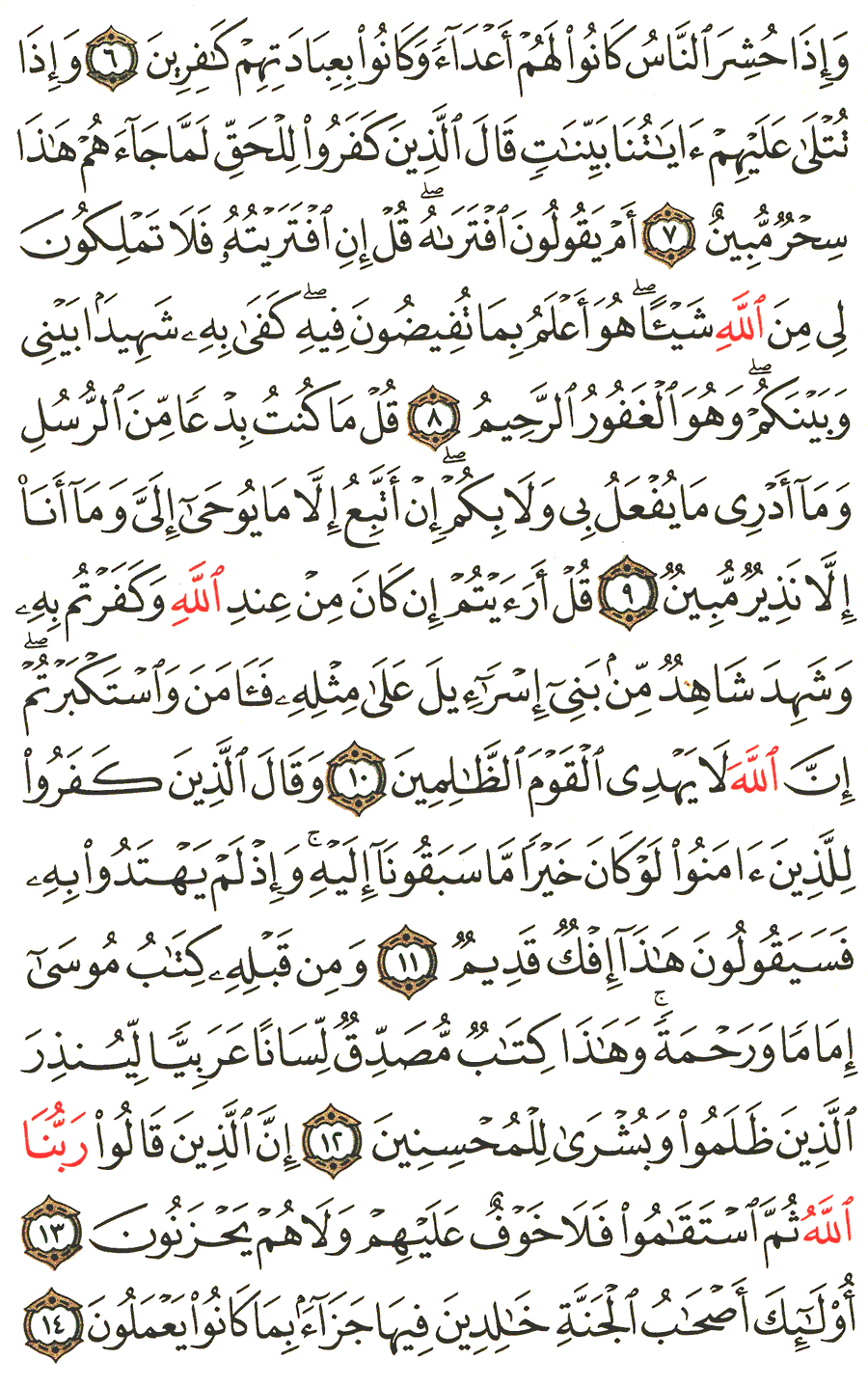 Page No 503  The Noble Quran  