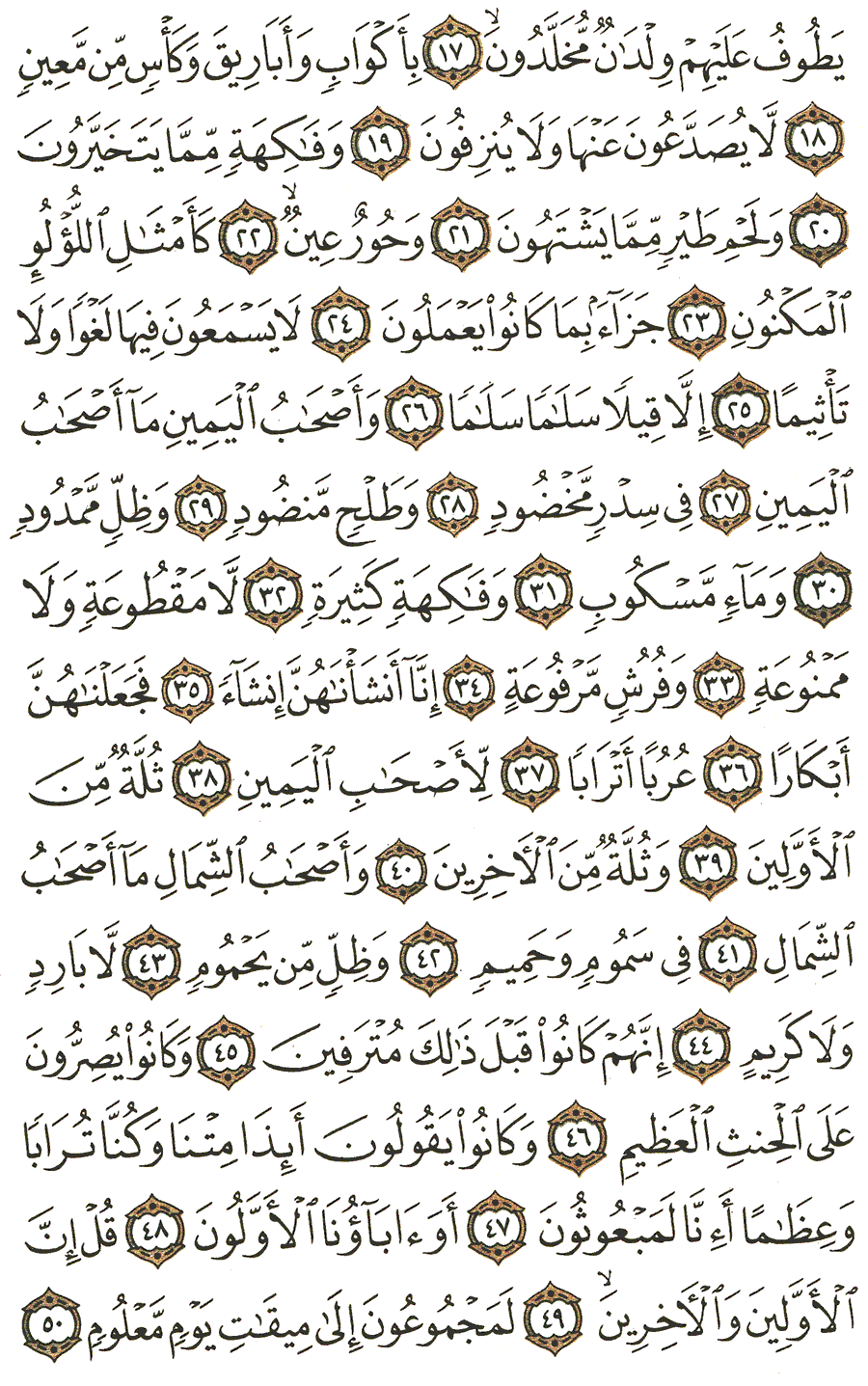 الصفحة رقم 535 من القرآن الكريم مكتوبة من المصحف