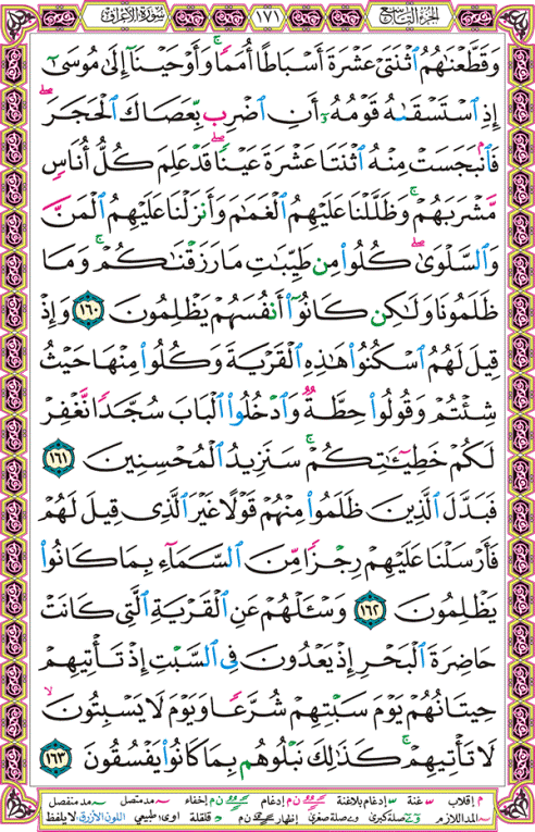 الصفحة رقم 171 من القرآن الكريم مكتوبة من المصحف