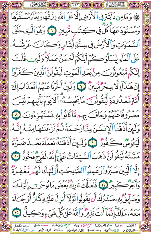 الصفحة رقم 222  من القرآن الكريم مكتوبة من المصحف
