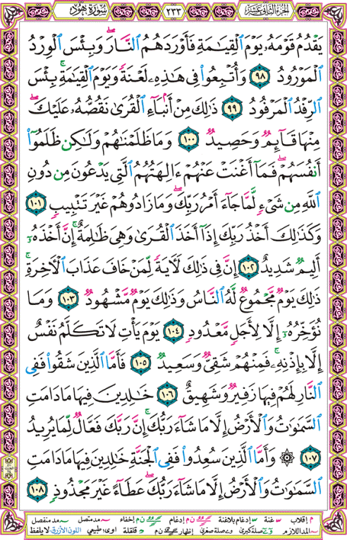 الصفحة رقم 233  من القرآن الكريم مكتوبة من المصحف
