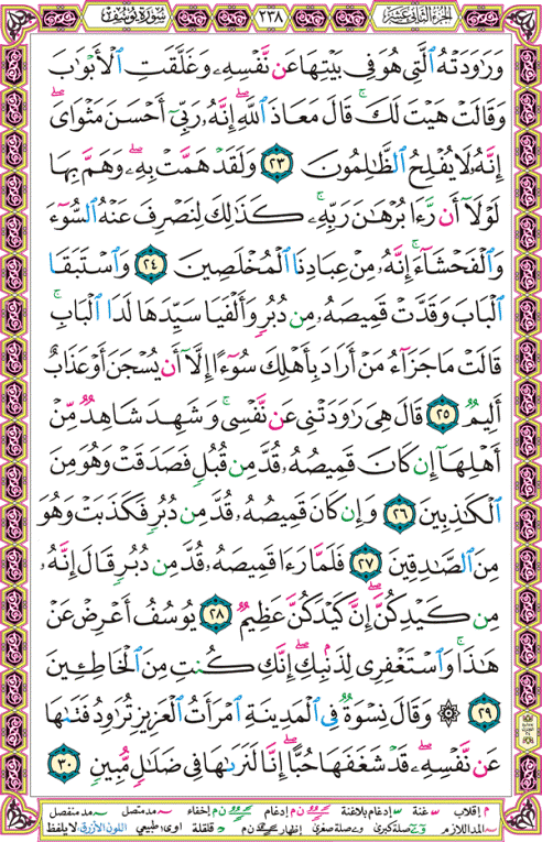 الصفحة رقم 238  من القرآن الكريم مكتوبة من المصحف