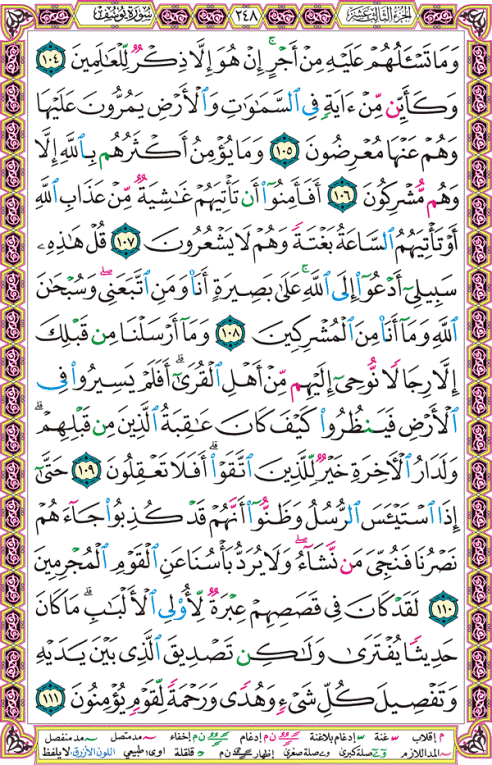 الصفحة رقم 248  من القرآن الكريم مكتوبة من المصحف
