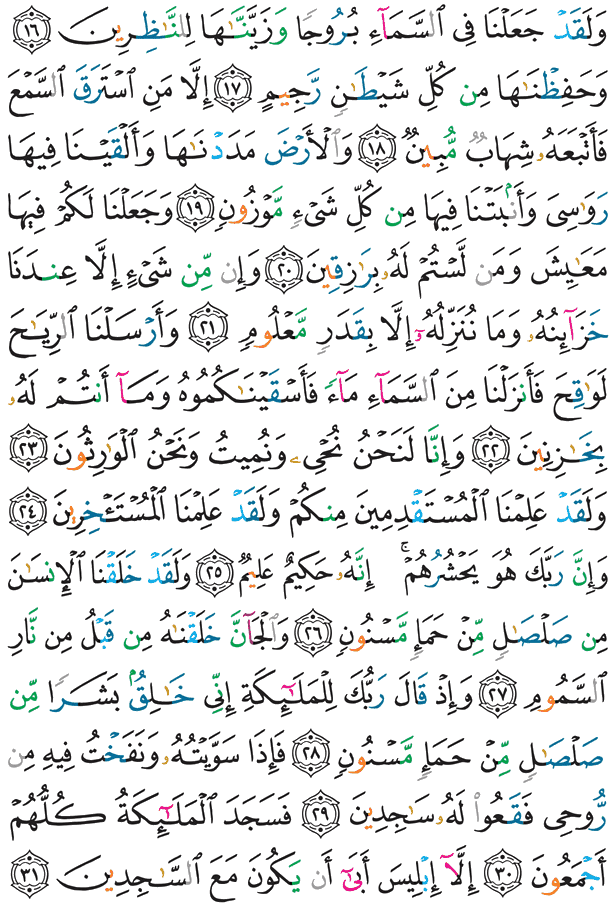 পবিত্র কুরআন পৃষ্ঠা 263
