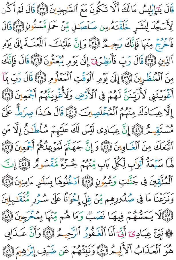 পবিত্র কুরআন পৃষ্ঠা 264