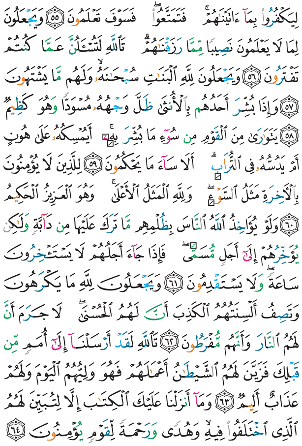 পবিত্র কুরআন পৃষ্ঠা 273