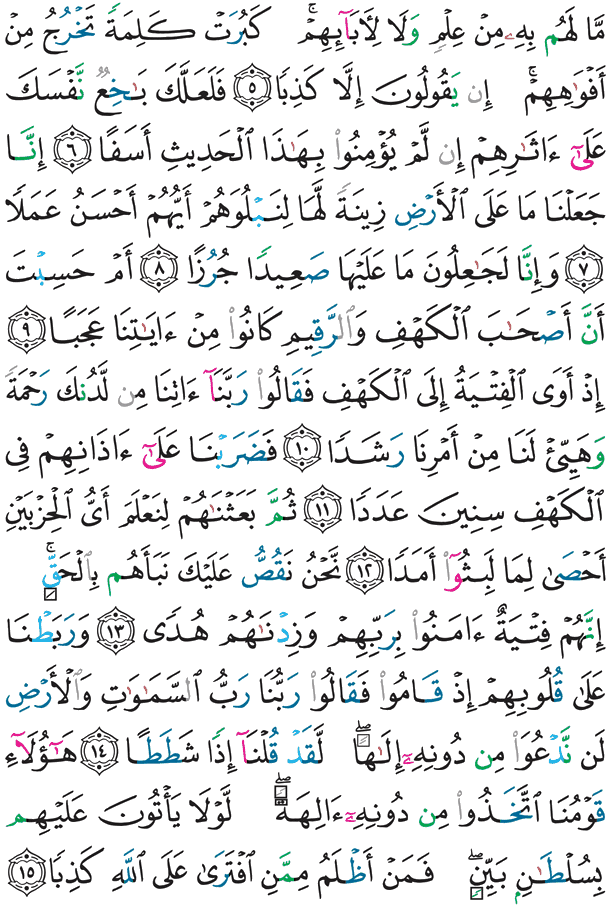 પવિત્ર કુરાન પાનું 294