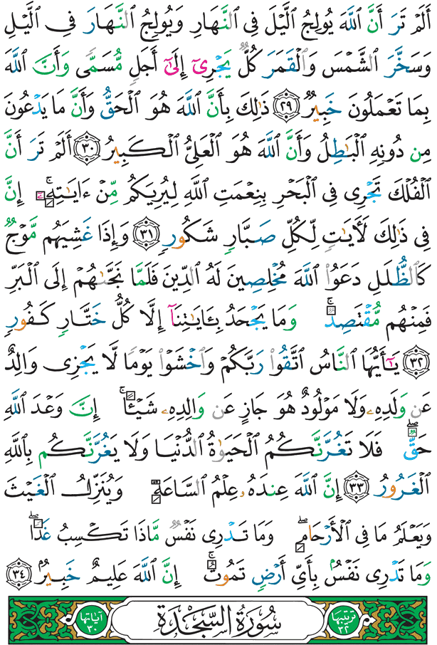 Sagrado Corán Página 414